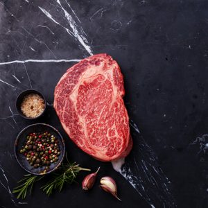 Marbled Rib-Eye Steak